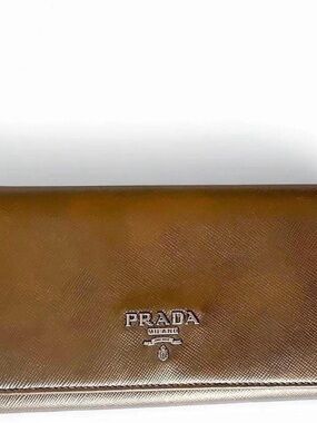 Prada Saffiano Continental Long Wallet